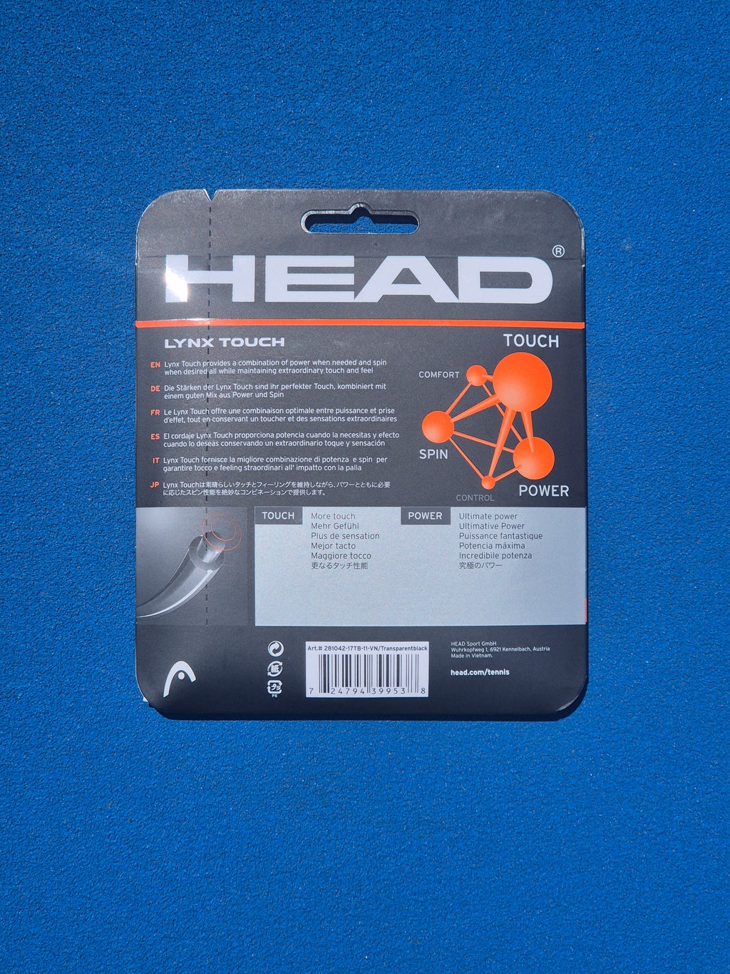 Example product Head Strings)